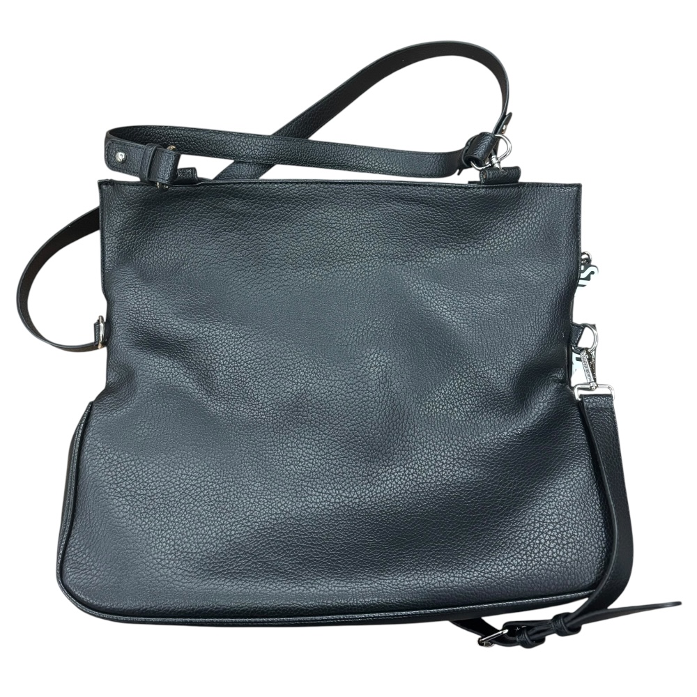 Bolsa Shopper Steve Madden de piel color negra