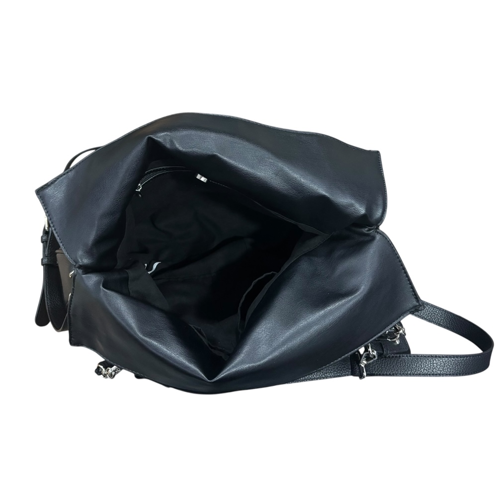 Bolsa Shopper Steve Madden de piel color negra