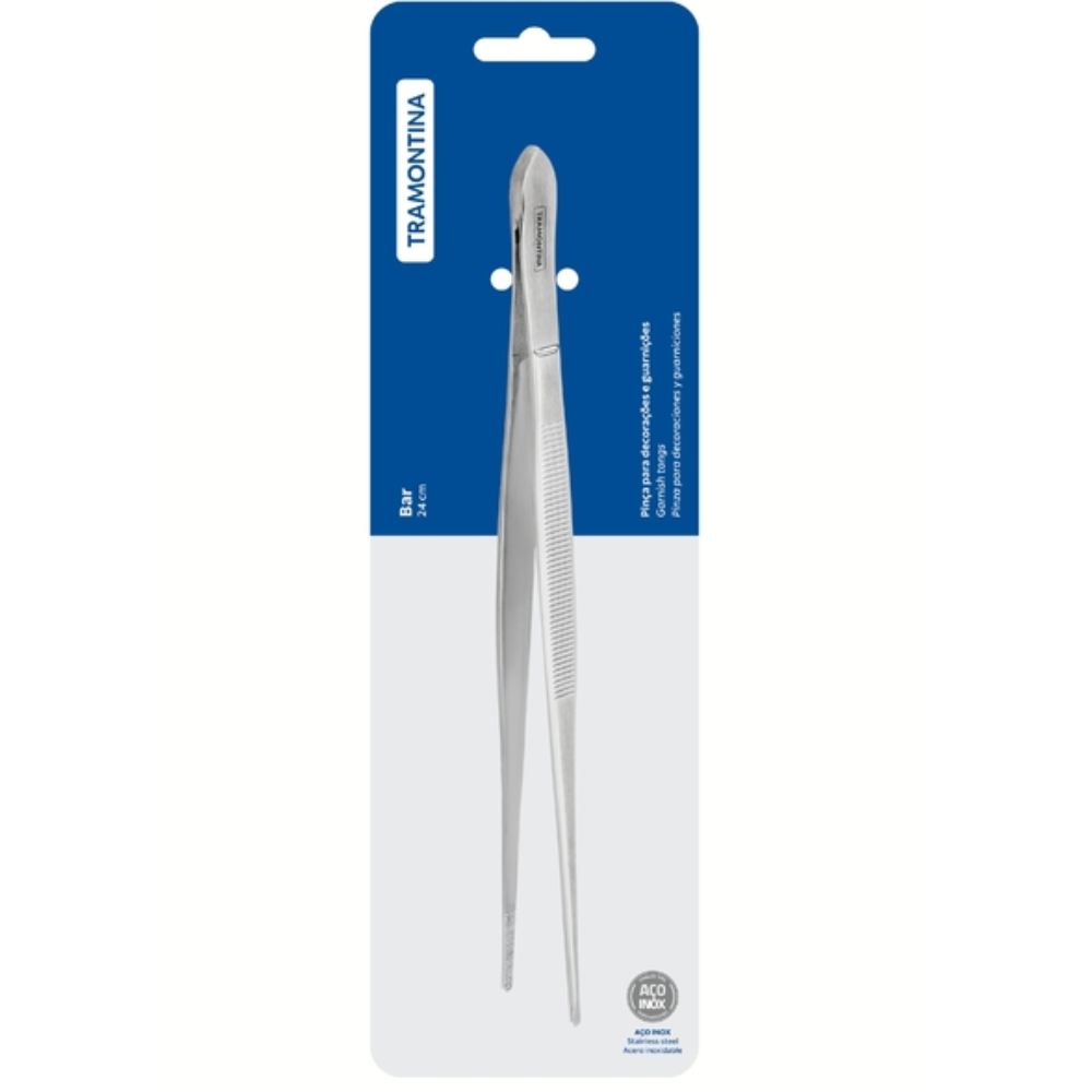 Pinzas de Emplatado Tramontina de Acero Inoxidable 24 cm