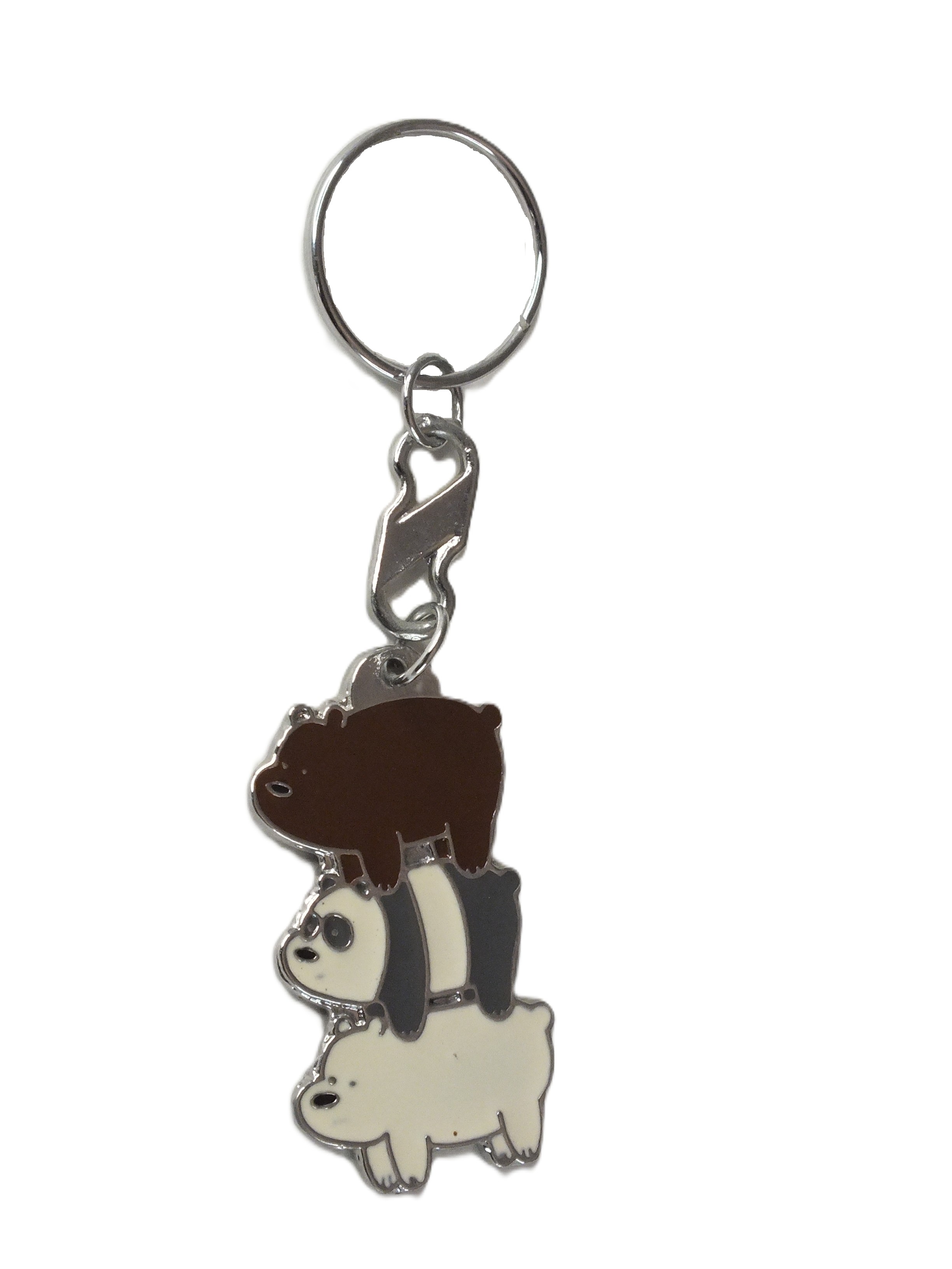 Llavero Osos Escandalosos  We Bare Bears de Metal Gran Calidad 