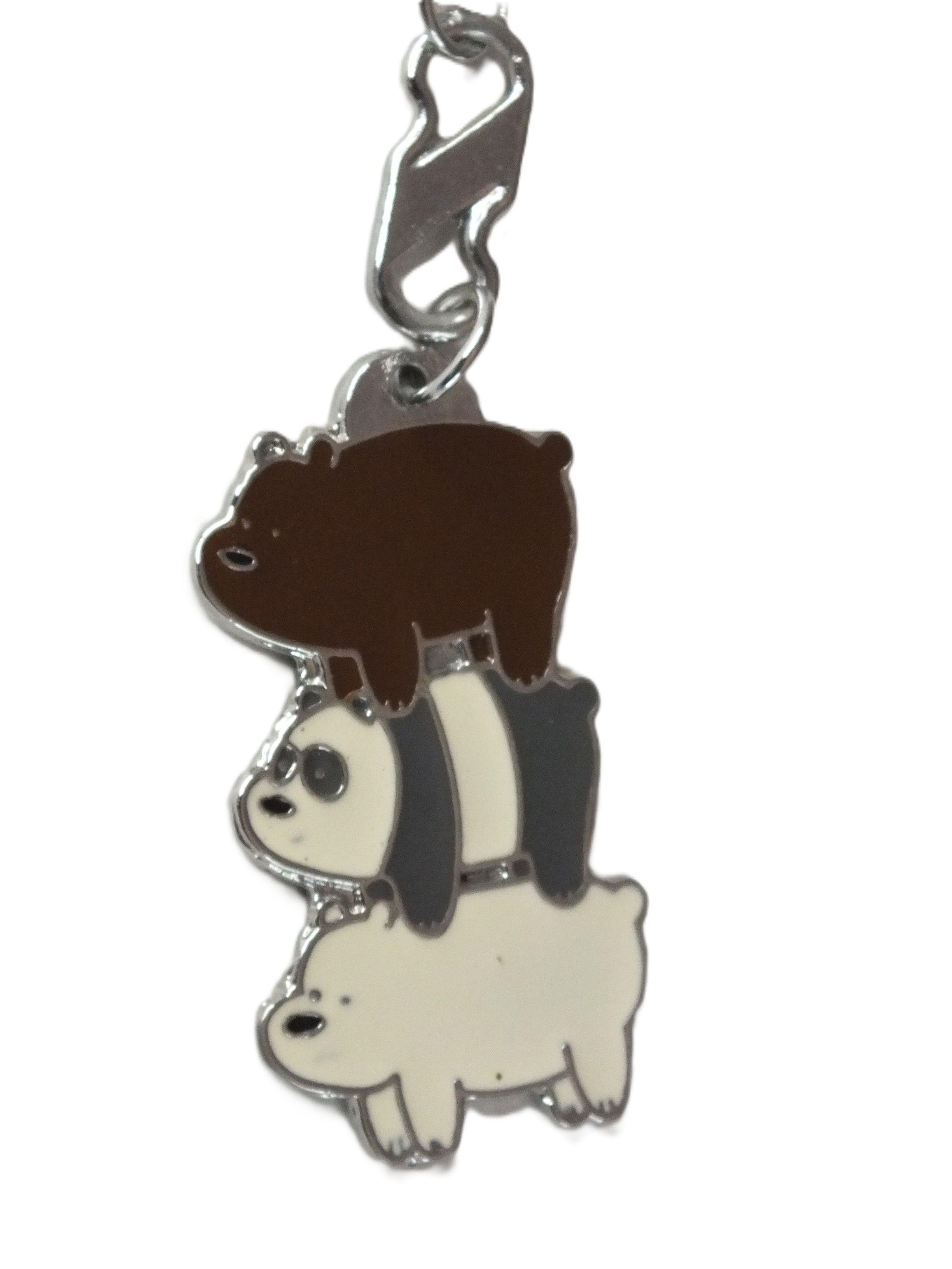 Llavero Osos Escandalosos  We Bare Bears de Metal Gran Calidad 