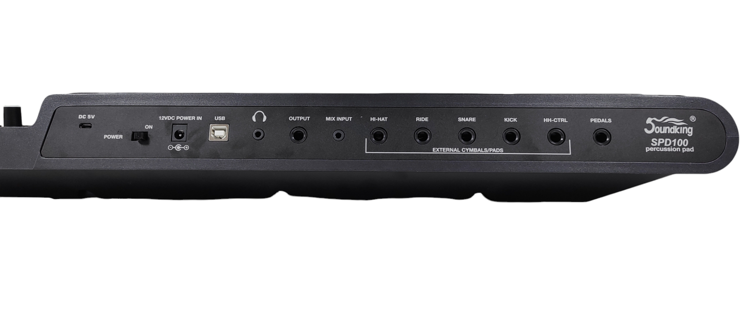 Soundking Spd100 Módulo de Percusión Funda Base Pedales