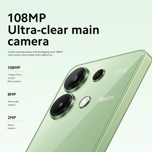 Xiaomi Redmi Note 13 4G Dual SIM 256 GB verde 8 GB RAM