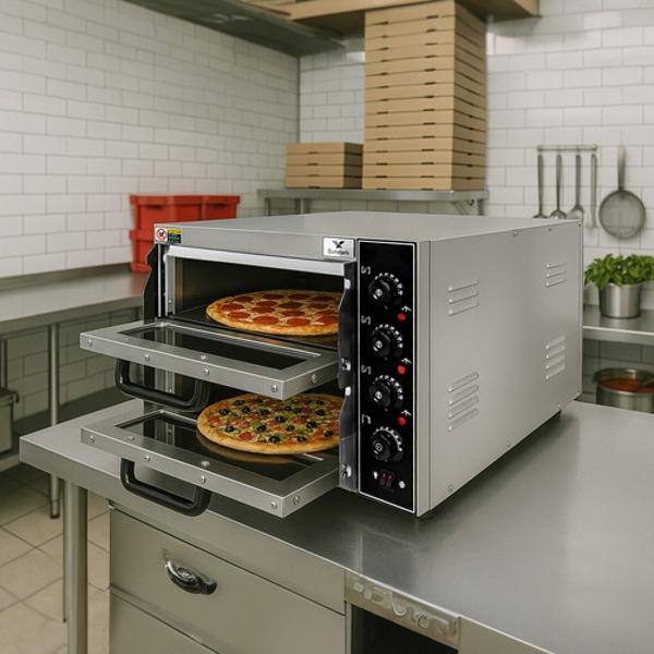 Horno Electrico Industrial Pizza Pan 40 Cm 300w 350°c Gutstark Home