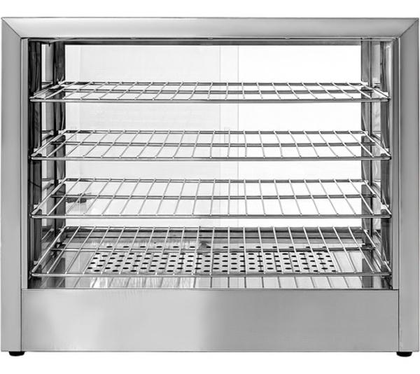Vitrina Comercial Caliente Alimentos Gabinete Cristal 66l Gutstark Home