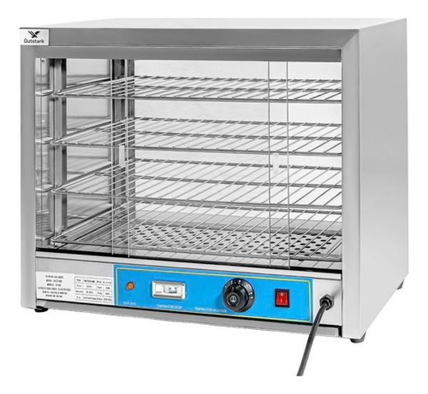 Vitrina Comercial Caliente Alimentos Gabinete Cristal 66l Gutstark Home