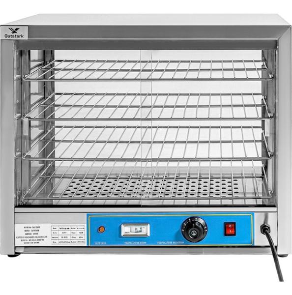 Vitrina Comercial Caliente Alimentos Gabinete Cristal 66l Gutstark Home