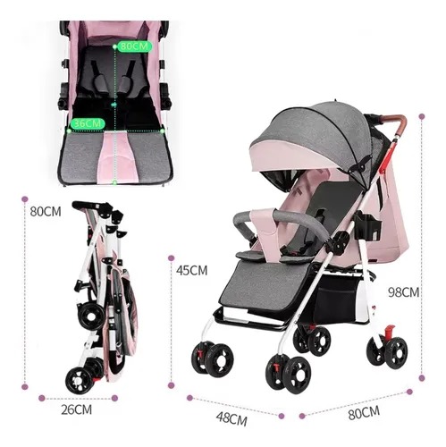 Carriola Carreola De Bastón Plegable Toplinc Para Bebé