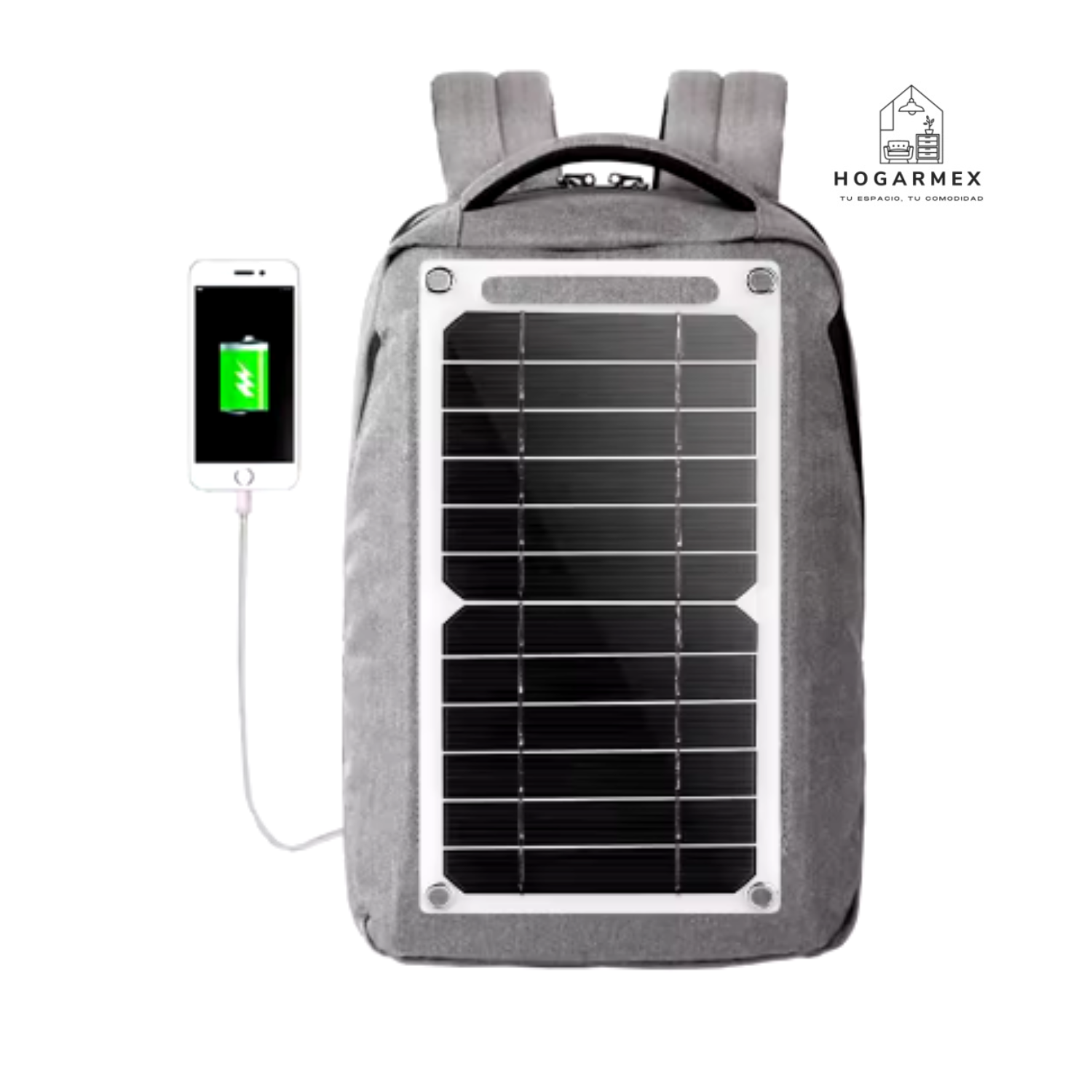 Panel Solar Portátil  Bateria 5-35W | Impermeable con USB — Ideal para Camping, Senderismo y Carga de Celulares