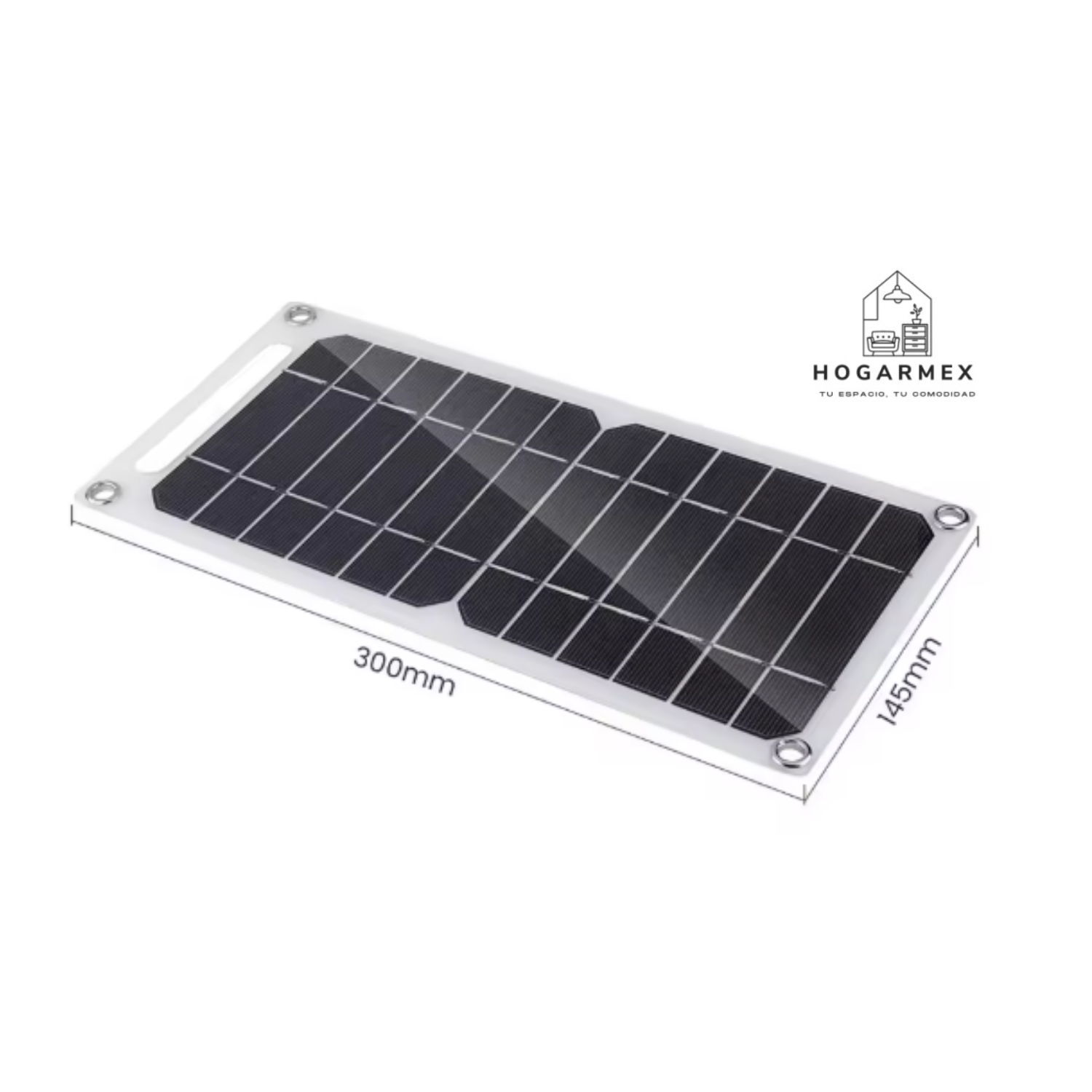Panel Solar Portátil  Bateria 5-35W | Impermeable con USB — Ideal para Camping, Senderismo y Carga de Celulares