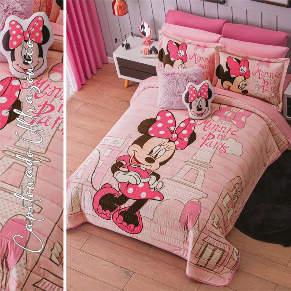 EDREDÓN NEO MINNIE IN PARIS S/F MAT/IND