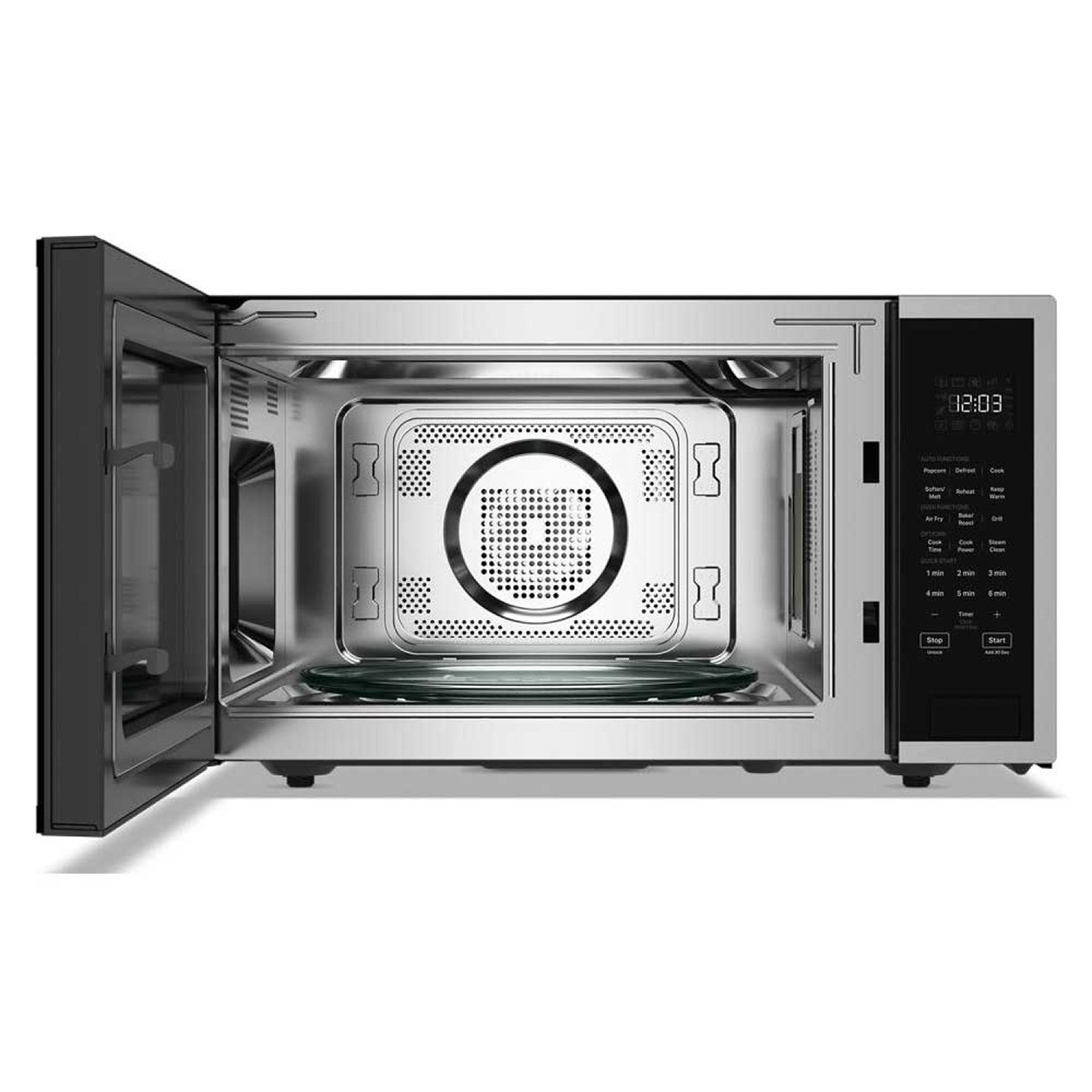 Microondas de Encimera KitchenAid KMCS522RPS con Función de Air Fry (Reemplaza KMCC5015GSS)