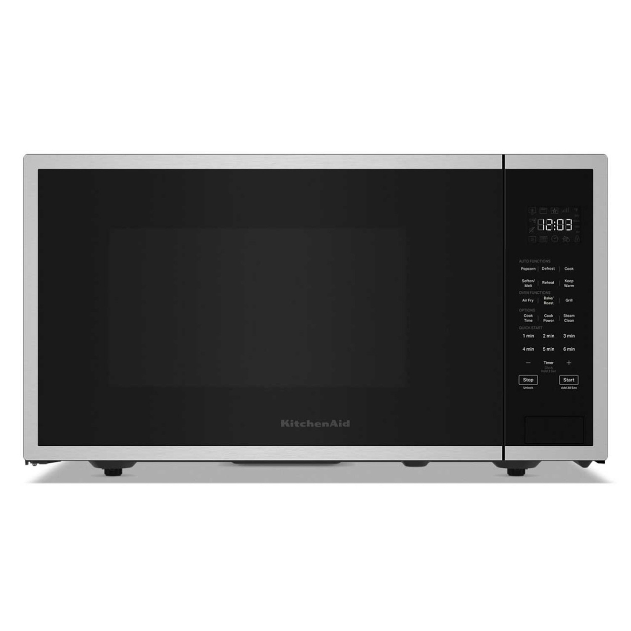 Microondas de Encimera KitchenAid KMCS522RPS con Función de Air Fry (Reemplaza KMCC5015GSS)