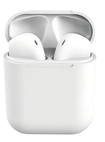 Audífono Inalámbrico Bluetooth Inpods 12 Manos Libres 5.0 Color Blanco