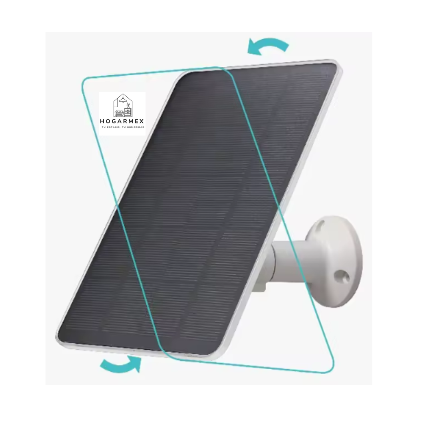 Panel Solar Micro Tipo C 10W 5V | Cargador Solar Impermeable y a Prueba de Polvo para Exteriores, Cámaras de Seguridad y Iluminación del Hogar