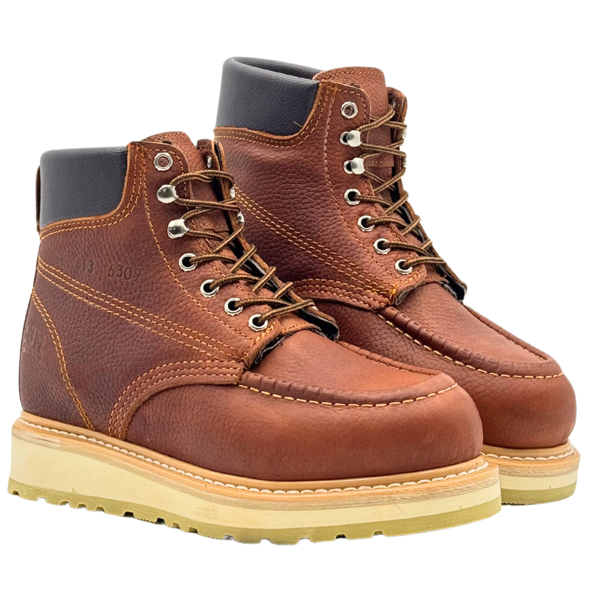 Botas de Trabajo Moc Toe, Marca ACM, comodas y durables