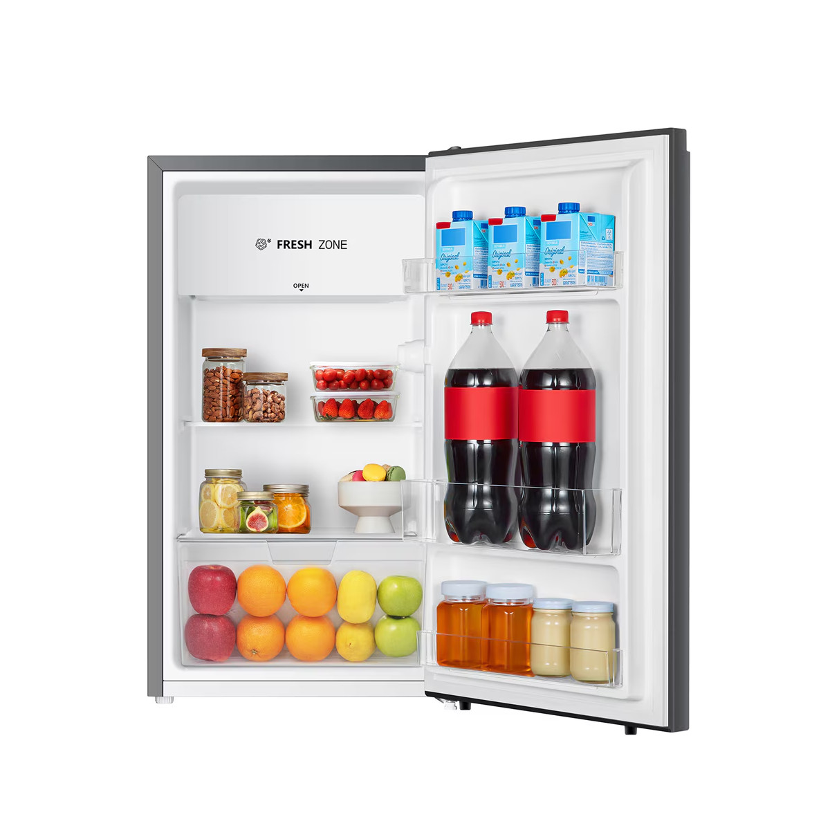Frigobar Hisense 4.3 Pies Cúbicos / 125 Litros Gris RR43D6ACX1