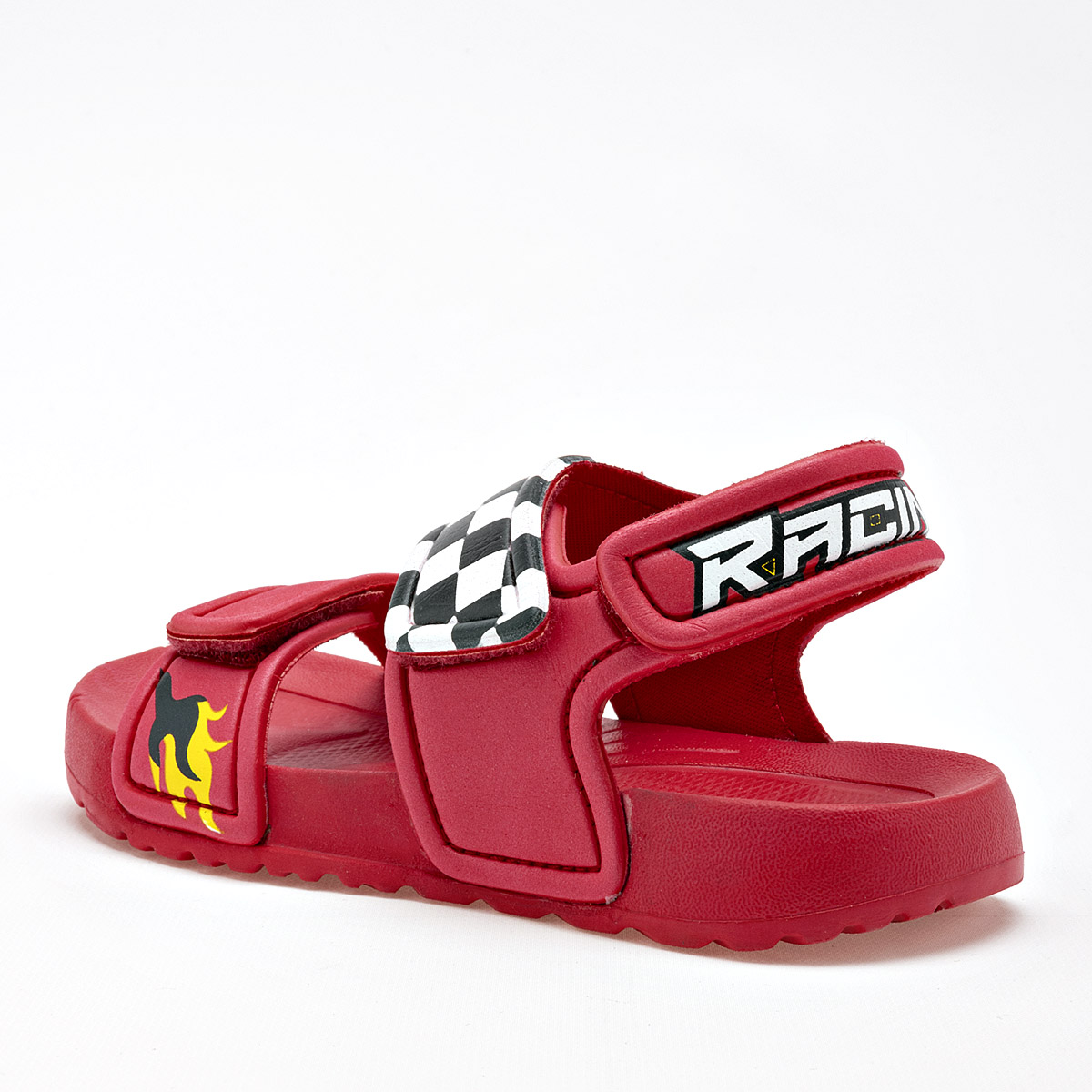 STARS OF THE WORLD 2015 NIÑO SANDALIA CASUAL COLOR ROJO BLANCO NEGRO