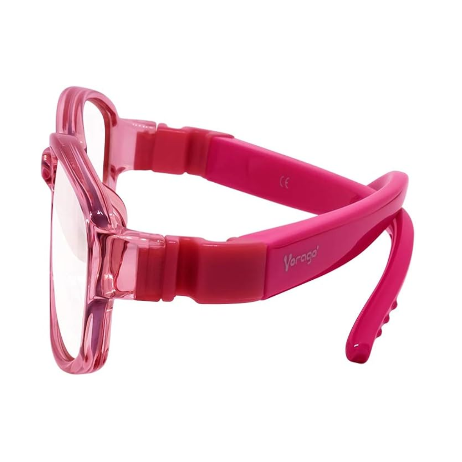 Lentes Gamer Vorago KG-200 Kids D90 | Anti Luz Azul para Computadora, Videojuegos y Pantallas | Con Estuche Rosa