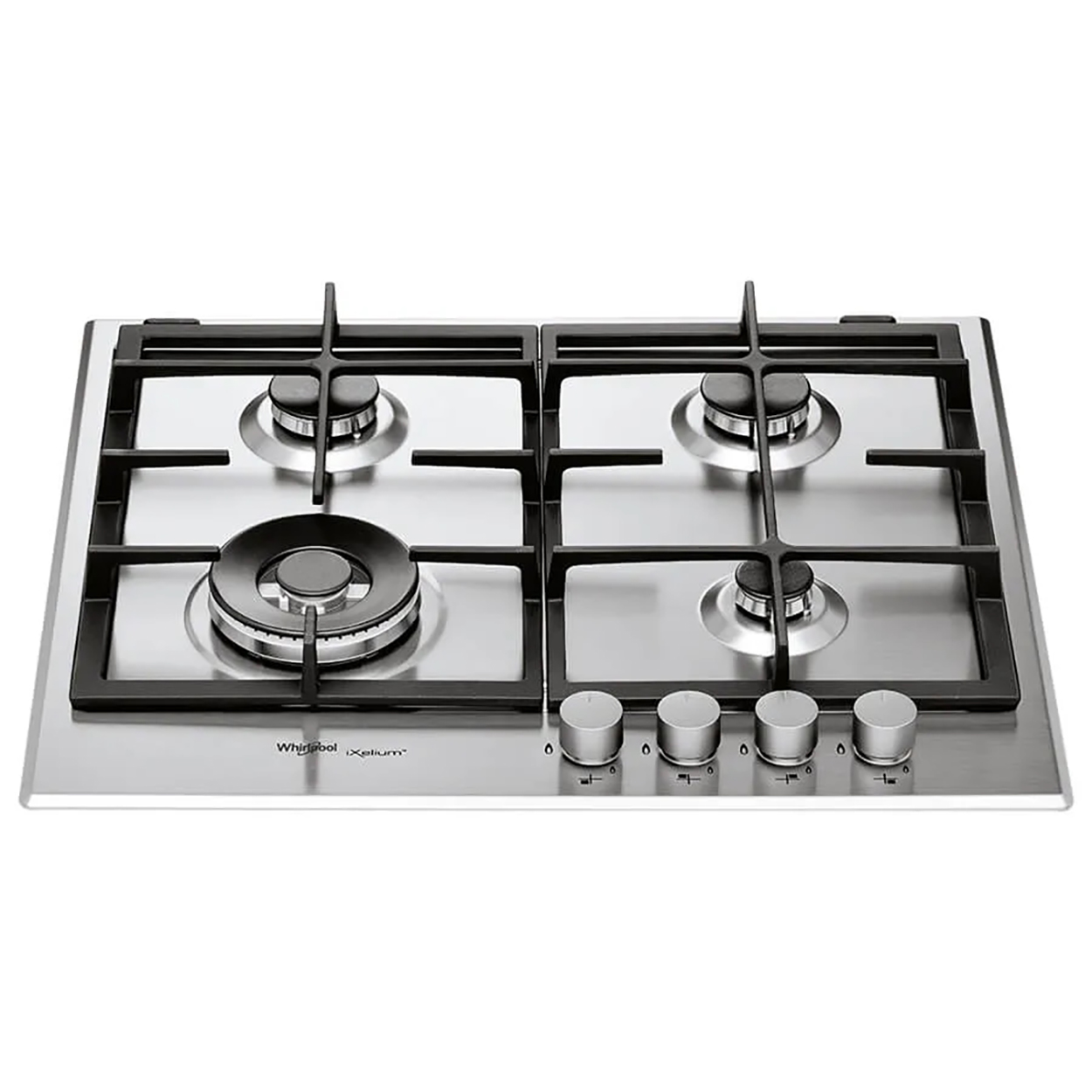 Parrilla a Gas Whirlpool AKT700IXL de 24" con 4 Quemadores Acero Inoxidable