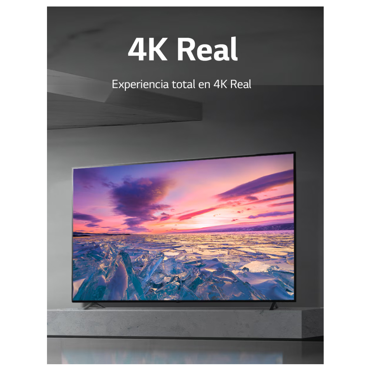 Televisión Pantalla 60 Pulgadas LG Smart TV 4k UHD AI ThinQ 60UQ8000PSB