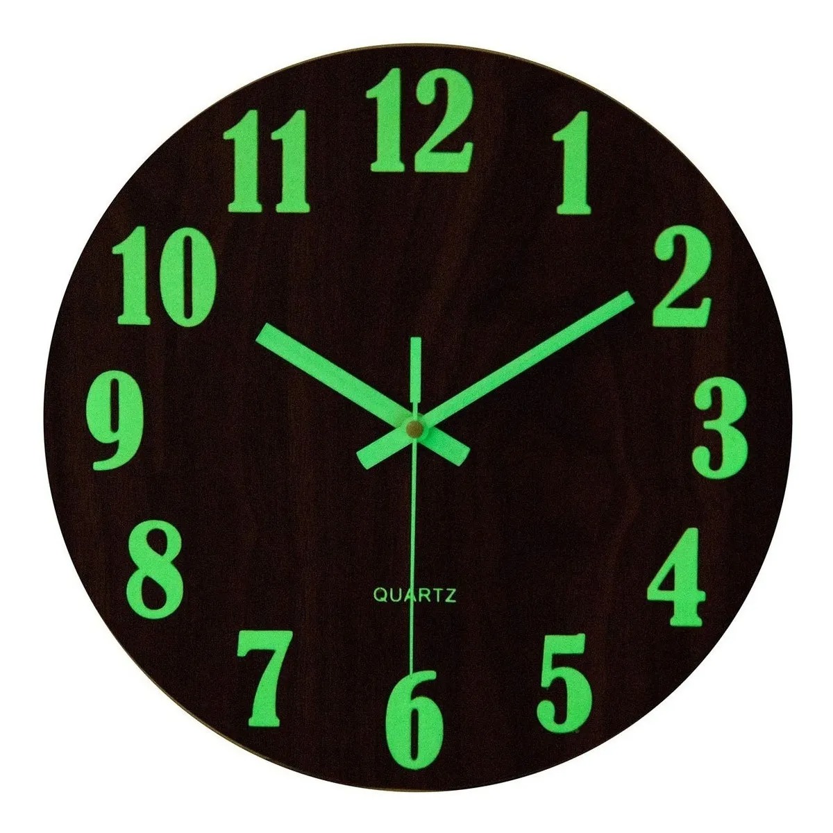 Reloj De Pared Moderno Con Luz Nocturna, Reloj De Pared Sile