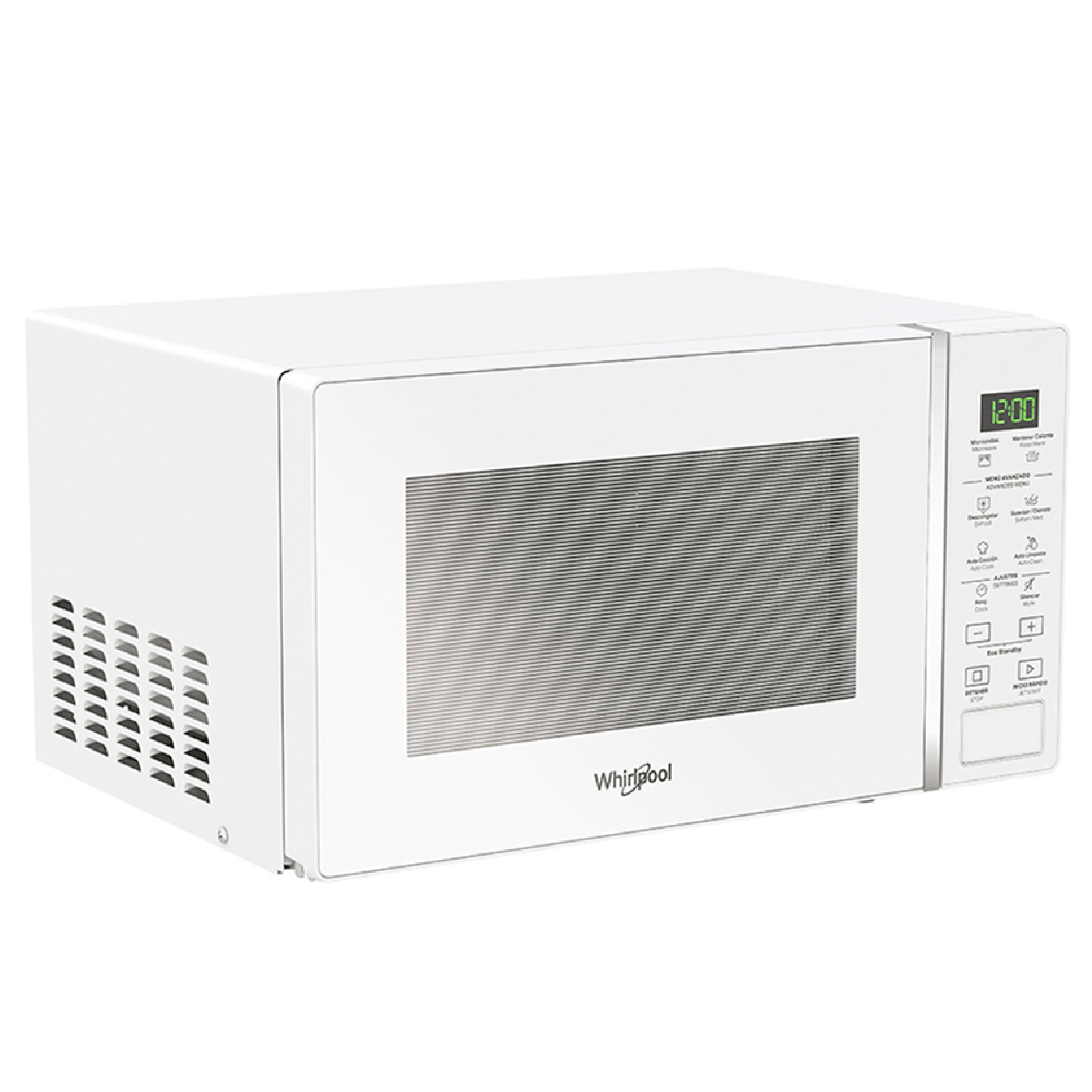Microondas Whirlpool WM1807W Color Blanco de 20 L (0.7 Pies)