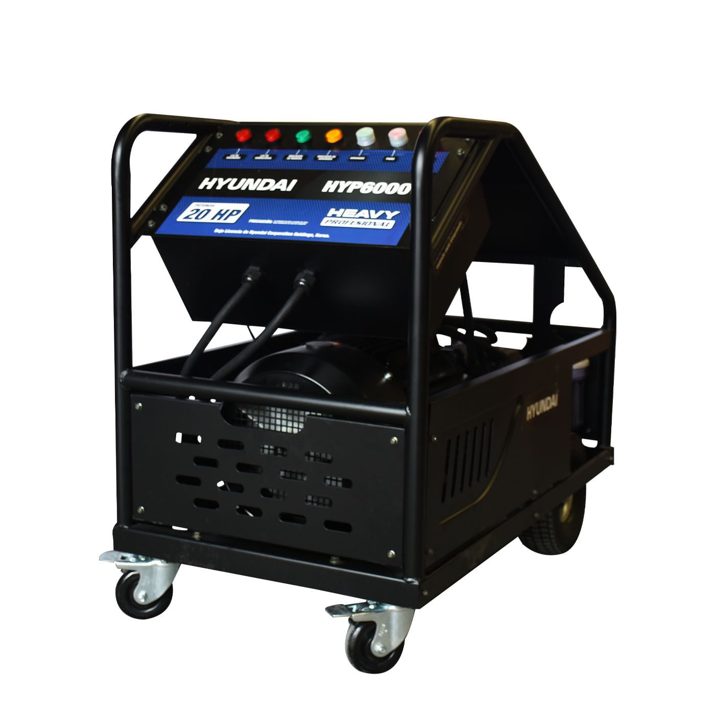Hidrolavadora Eléctrica Industrial Hyundai C/Motor Trifásico 20 Hp 5800 Psi 220v/60hz - HYP6000