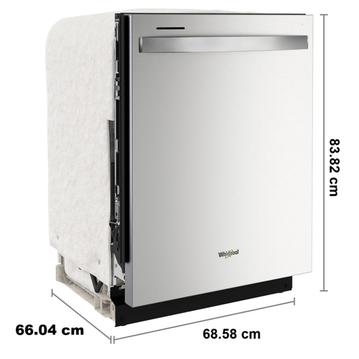 Lavavajillas Whirlpool WDT970SAKZ Empotrable de 15 Servicios y 60 cm (24") Ancho