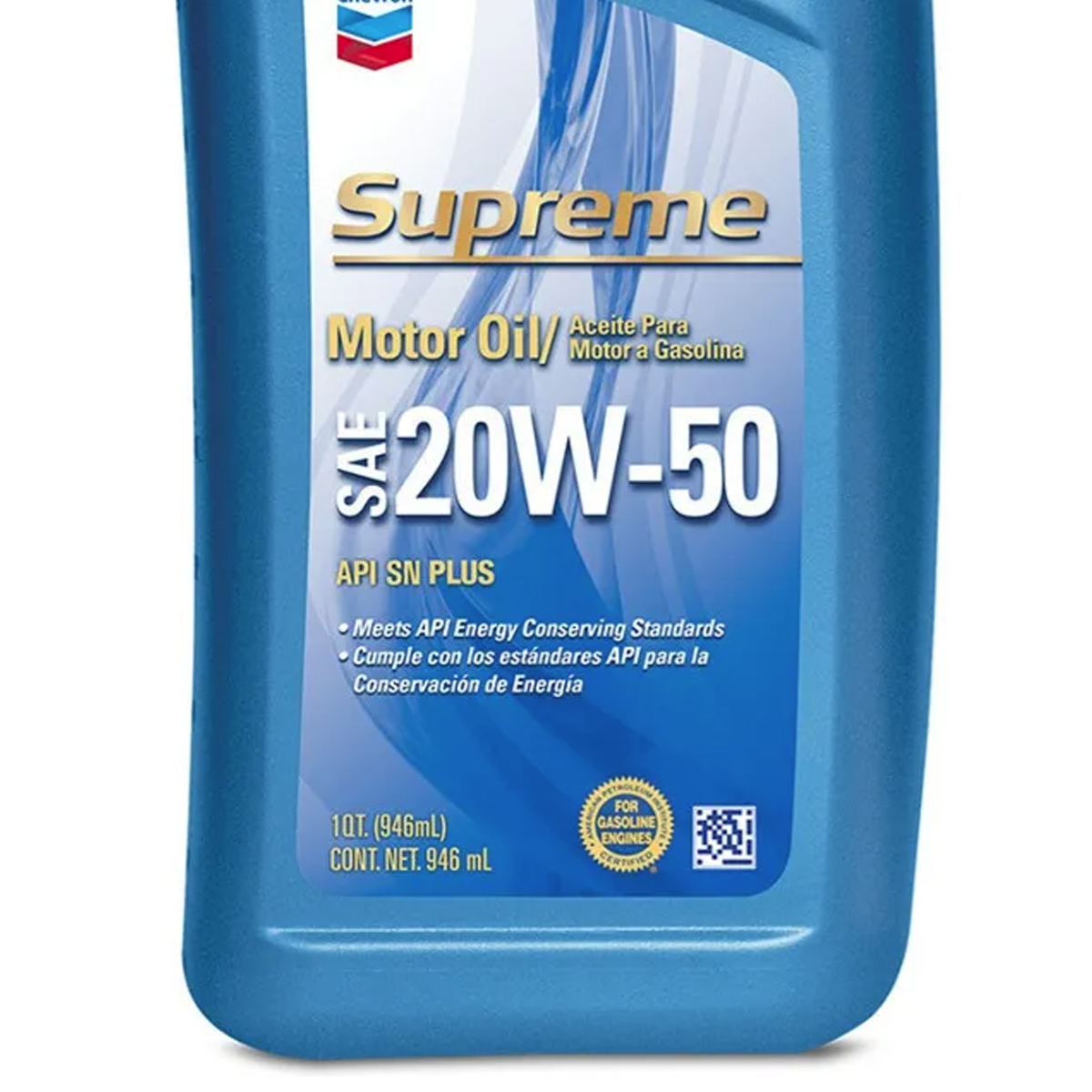 Aceite Para Motor A Gasolina Chevron Supreme 20w-50 12pz