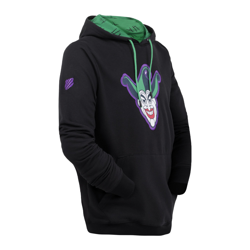 Sudadera Joker-Batman K-swiss color negro tipo Hoddie para Mujer