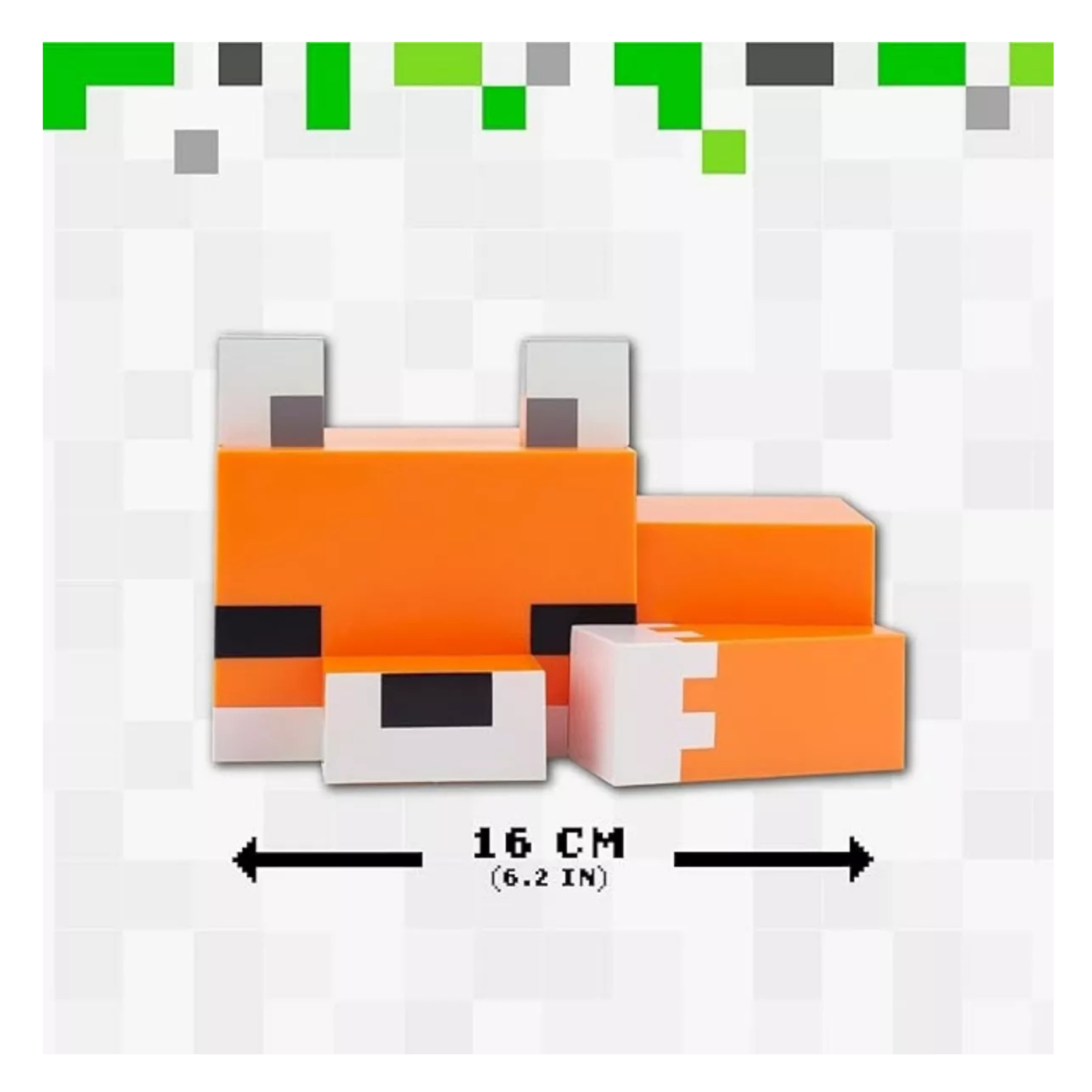 Lámpara Nocturna Zorro Minecraft – Decoración Oficial para Dormitorio y Escritorio