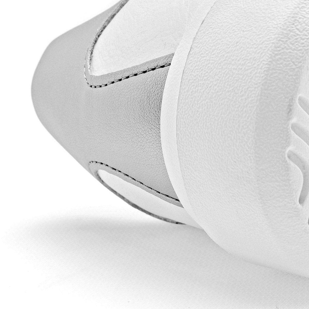 PIRMA 5066 MUJER ZAPATO CASUAL EN PIEL COLOR BLANCO PLATA