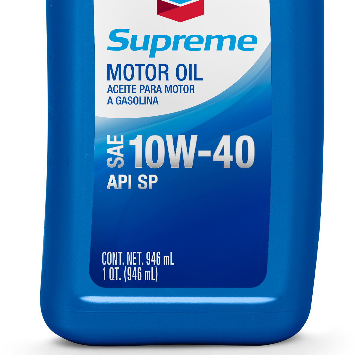 Aceite Para Motor A Gasolina Chevron Supreme 10W-40 12pz