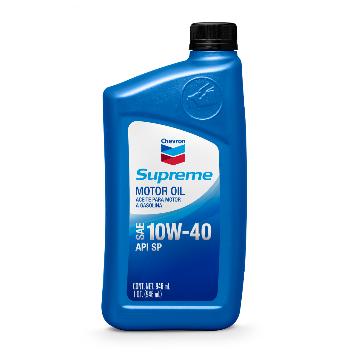 Aceite Para Motor A Gasolina Chevron Supreme 10W-40 12pz