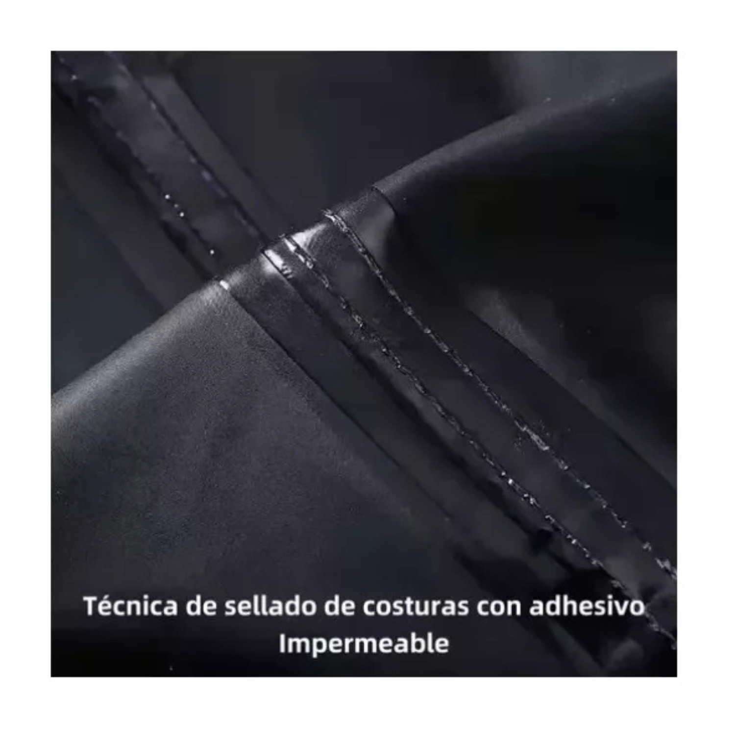 Impermeable Motociclista Moto Reflejante Con Capucha