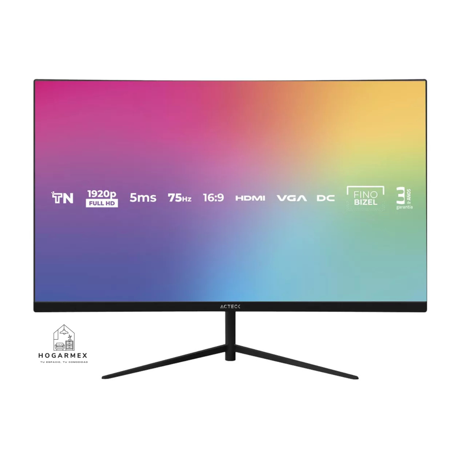 Monitor LED 27" Full HD | 75Hz HDMI/VGA – Captive Vivid SP270