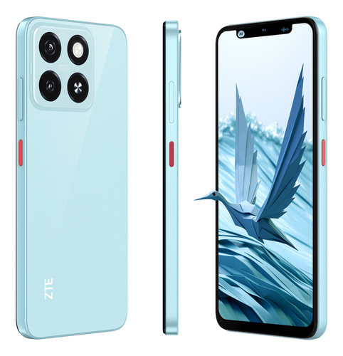 Zte Smartphone Blade A55 128gb + 4gb Ram Desbloqueado