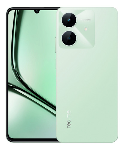 Realme Note 60x Dual Sim 4g 3gb Ram 64gb Rom 6.74'' 90hz 8mp Cámara Ip54 Impermeable 5000mah Potente Chipset 8-core Procesador Unisoc T612 Verde
