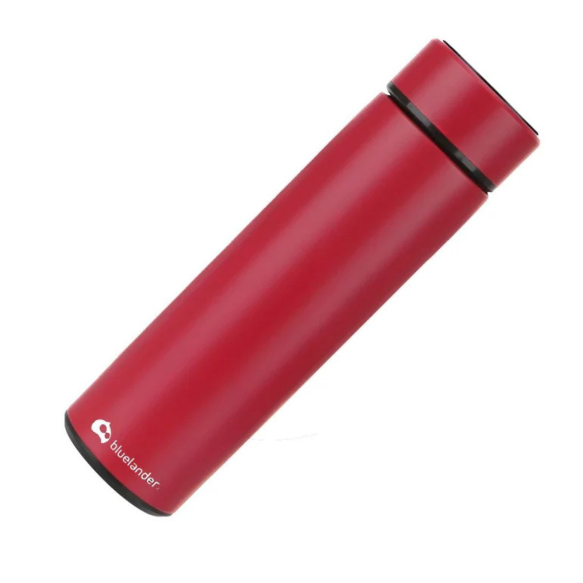  Termo Acero Inoxidable 500 ml, Infusor Doble Pared Sin BPA, Rojo Bluelander