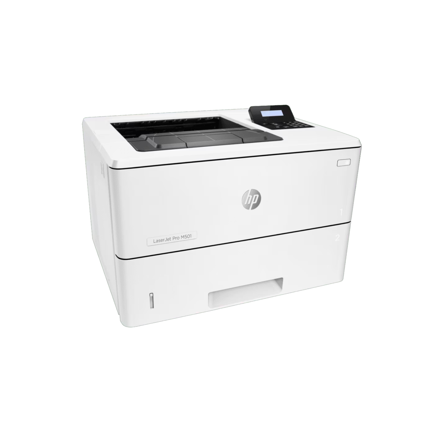 Impresora HP LaserJet Pro M501dn – Láser Monocromática, Hasta 45 ppm, Dúplex Automático, Ethernet y USB, Tamaño Legal