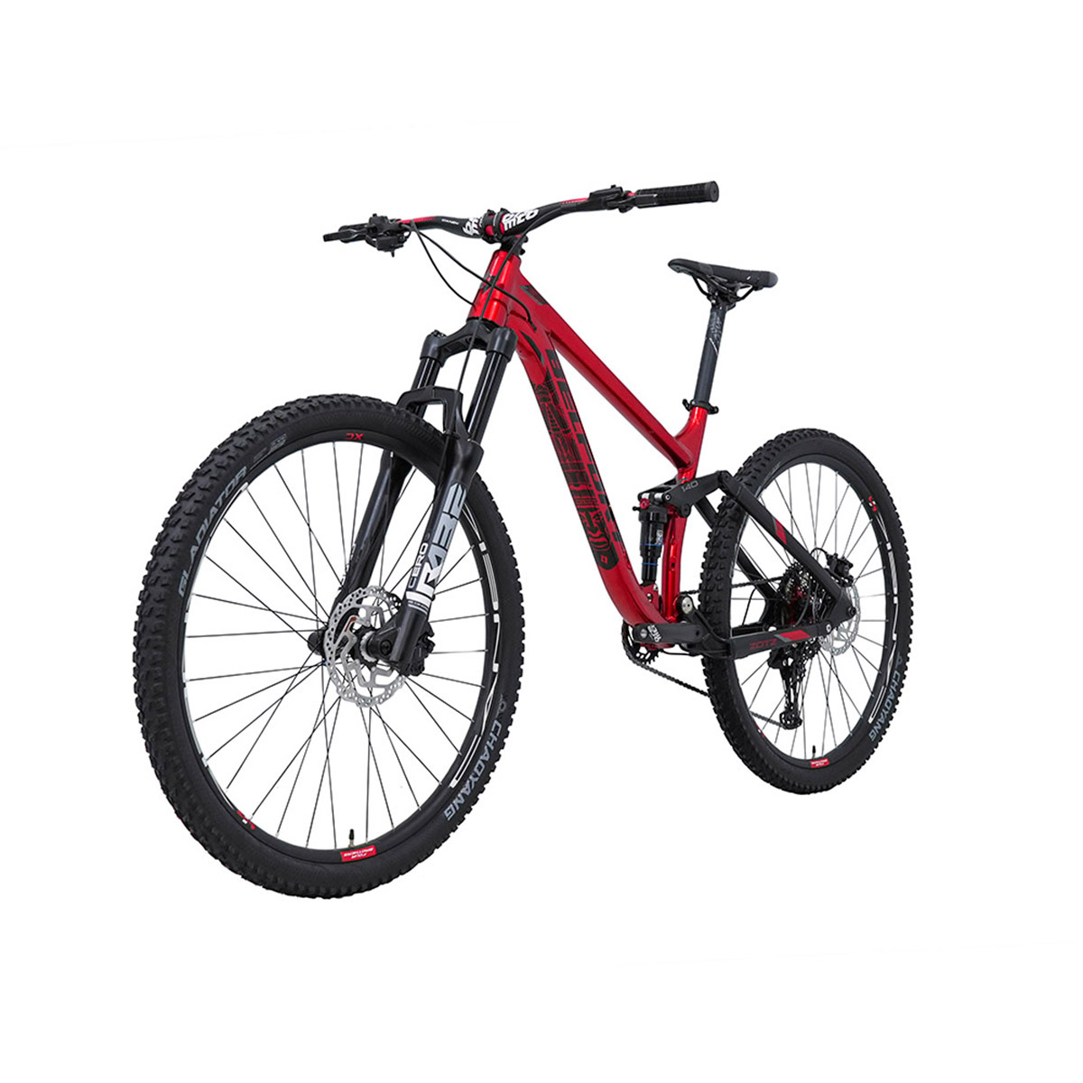 Bicicleta Belfort Zotz Comp B1 R29 T17 Rojo Negro