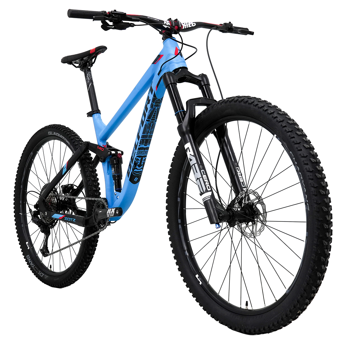 Bicicleta Belfort Zotz Comp B1 R29 T17 Azul Negro