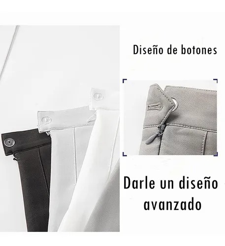 Elegante De Falda Tableada Con Short