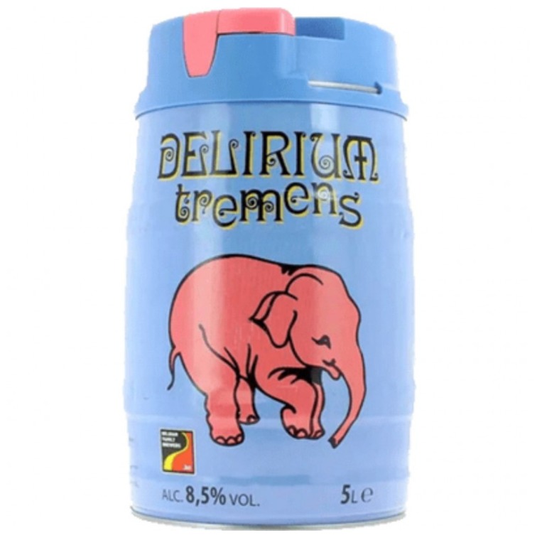 Cerveza Delirium Tremens Barril 5000 Ml