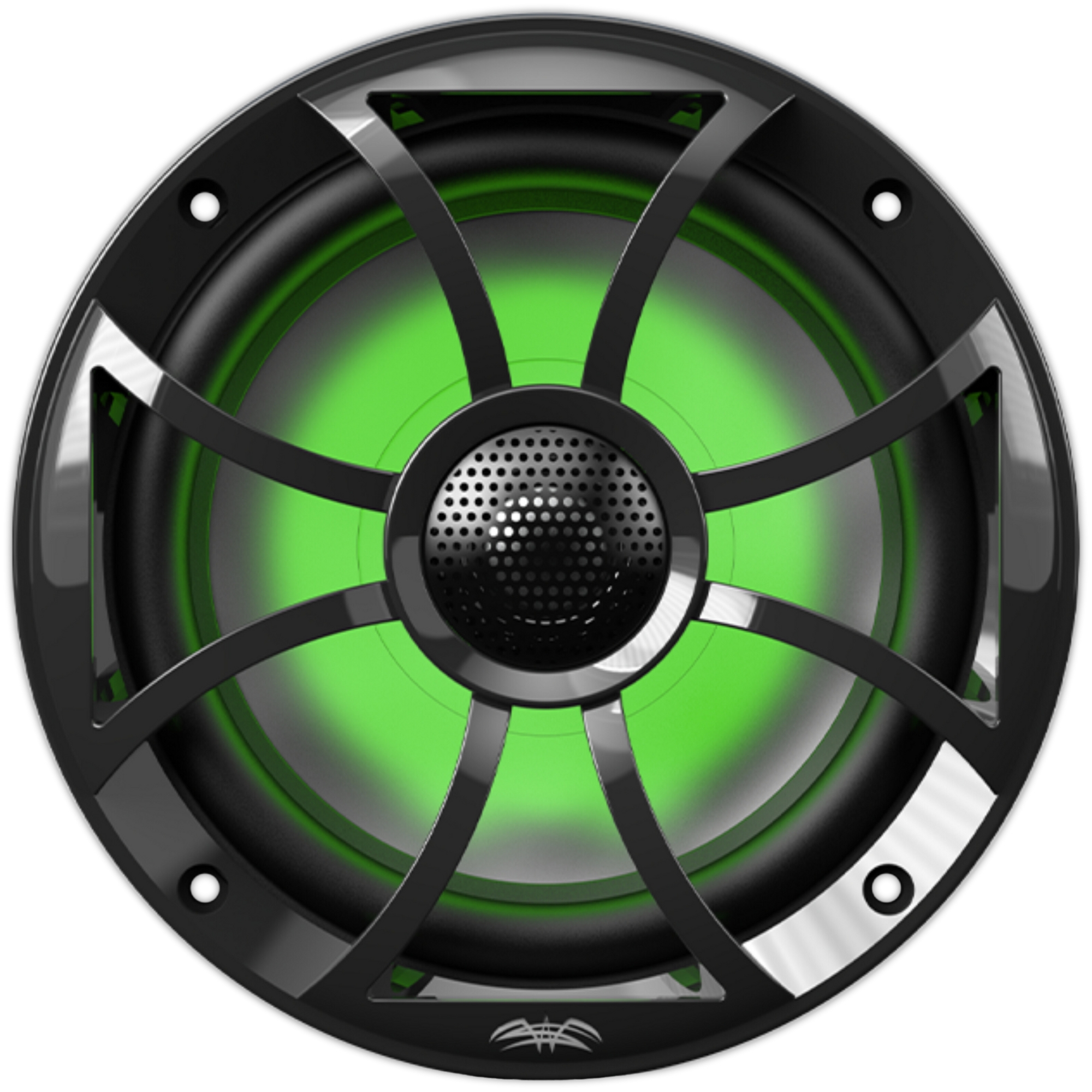 Bocinas Coaxiales RGB Wet Sounds RECON 6-BG RGB 120W 6.5 PLG