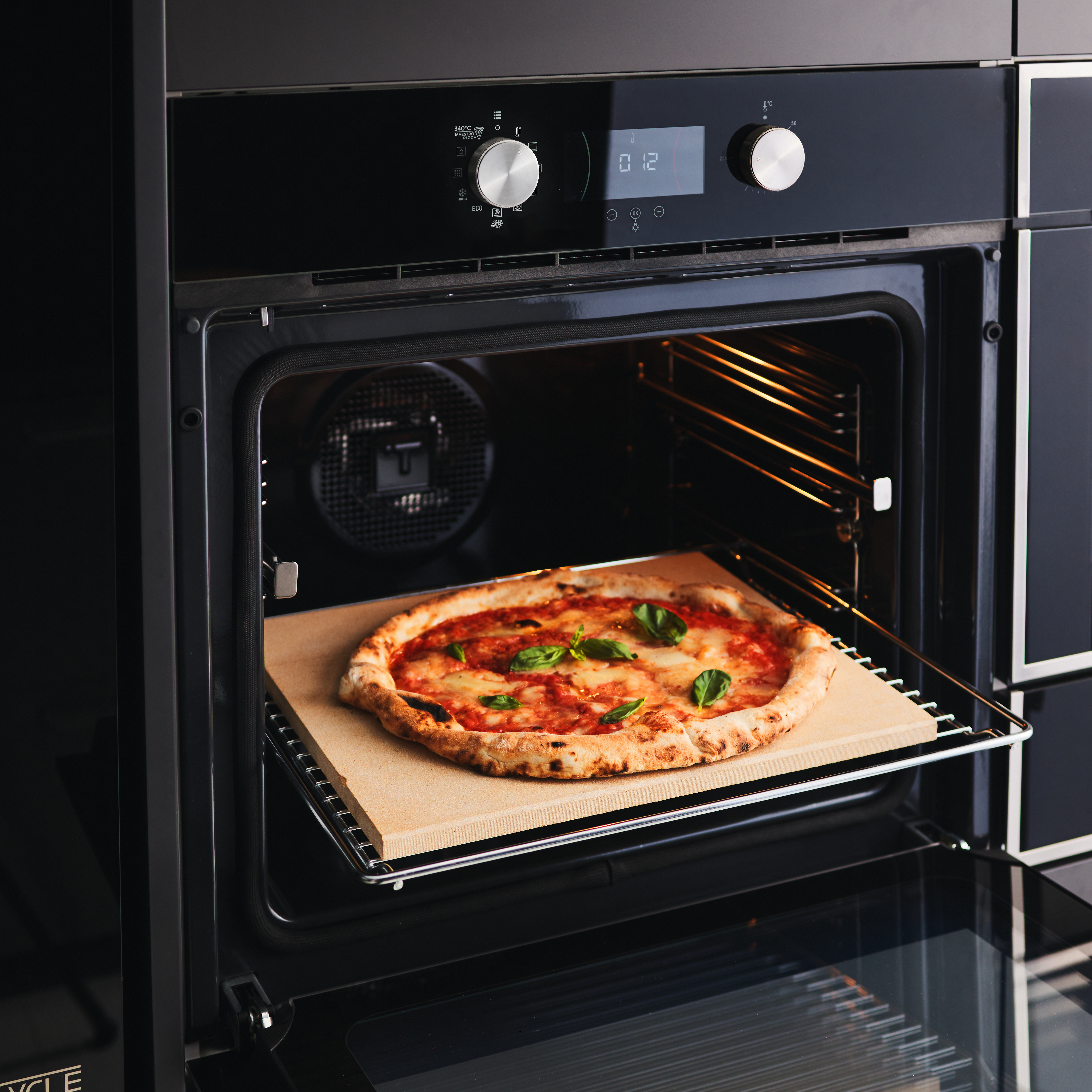 Horno Pirolítico Teka HLB 8510 P BK MAESTRO PIZZA de 70 L / 2.4 p³