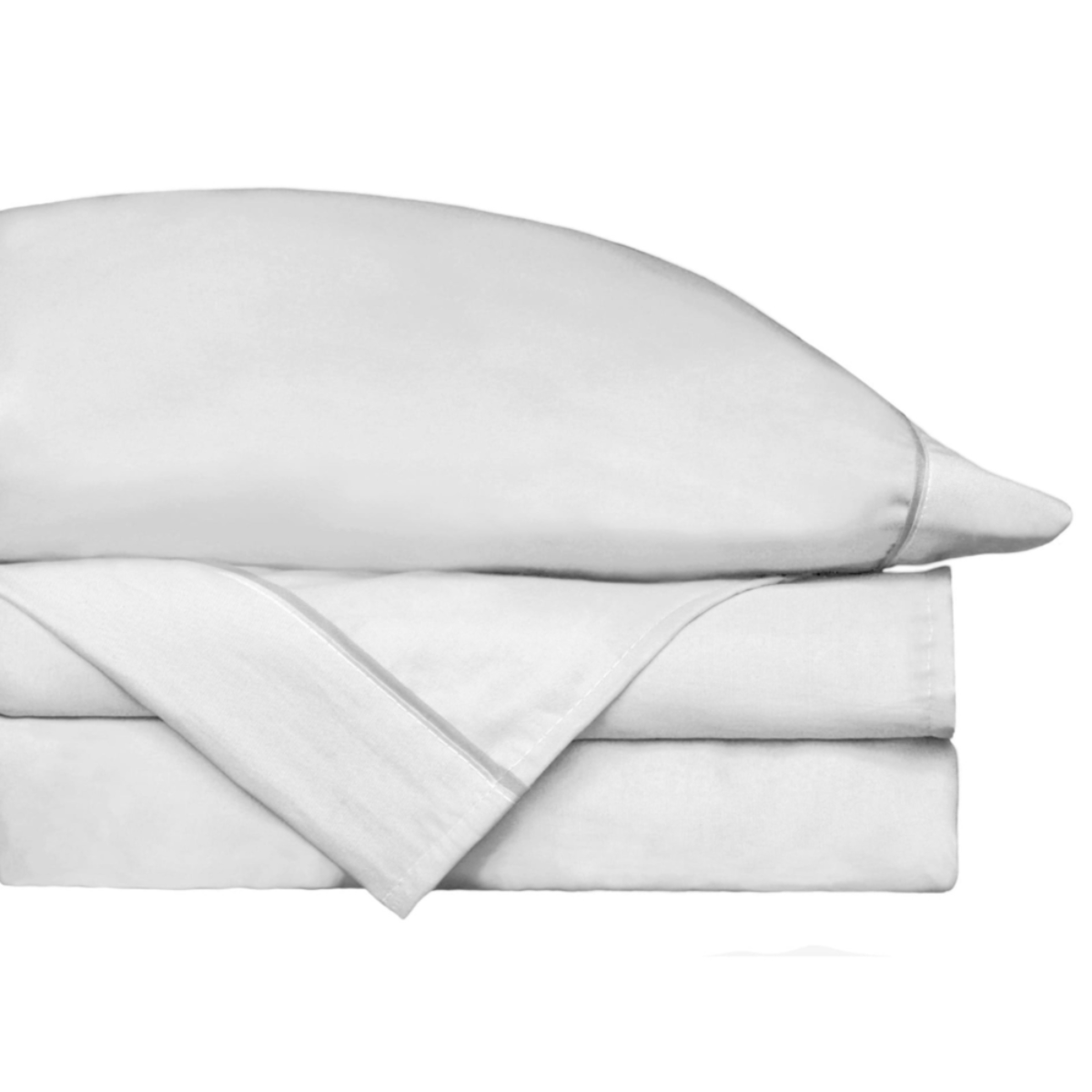 Fundas para Duvet Tencel -Fibra de Eucalipto -Micro-Lyocell  -Tamaño Individual -Color Blanco