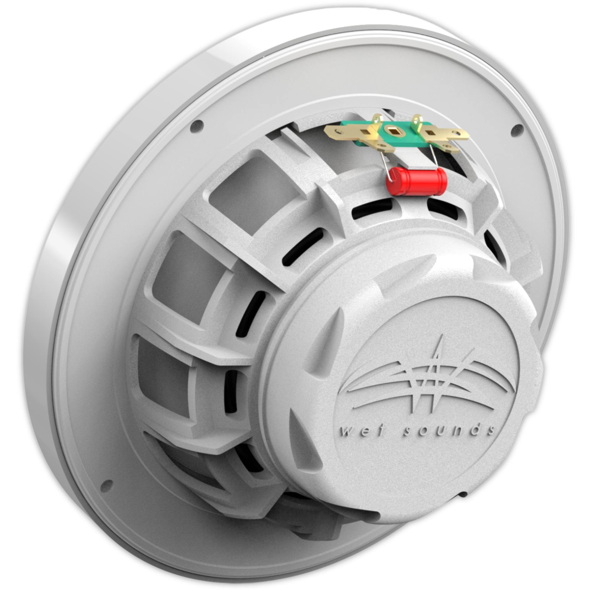 Bocinas Coaxiales Marinas Wet Sounds RECON 6 XW-W RGB 120W 6.5 PLG