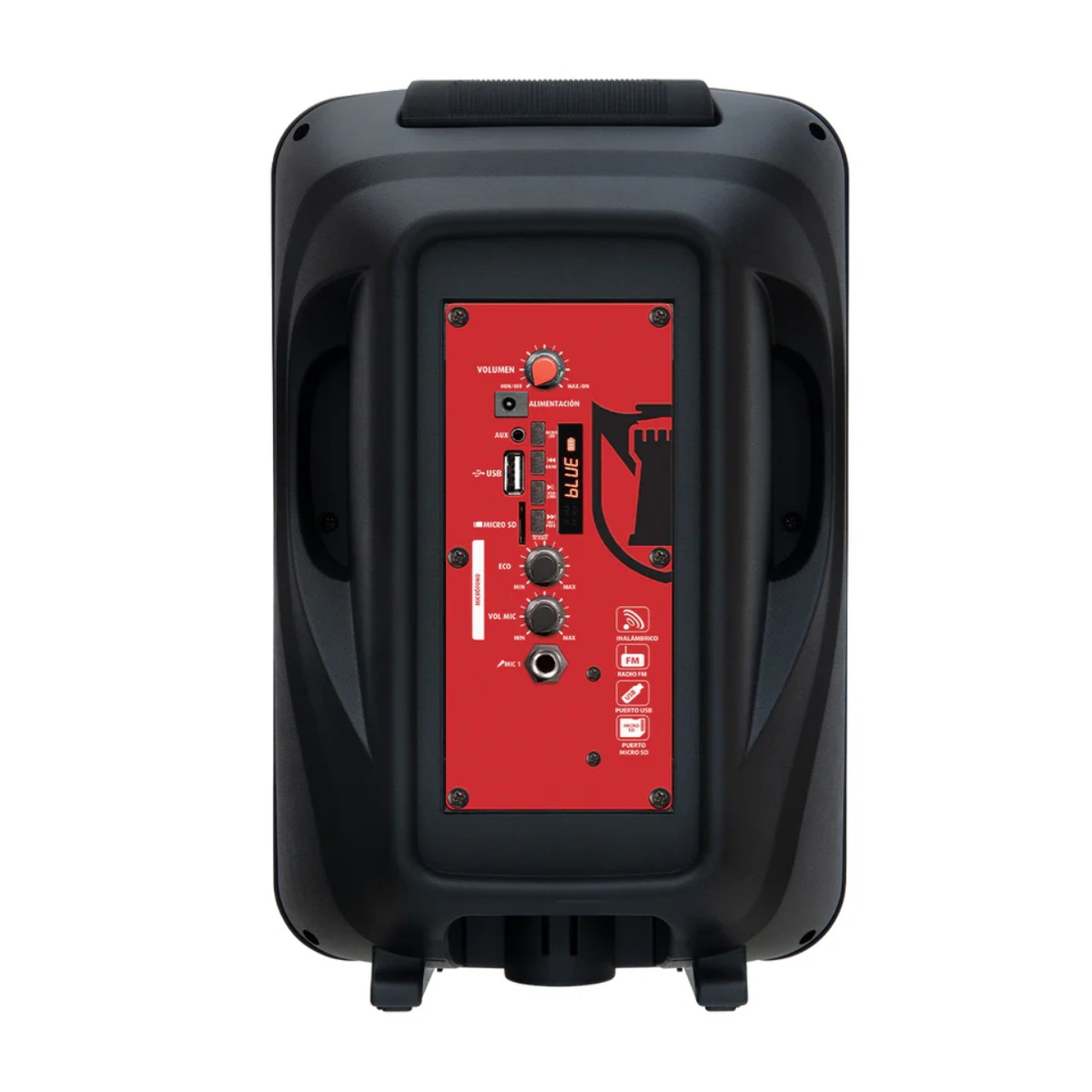 Bafle Profesional Kaiser KSW-1208 8" Full Flame 6,200 W PMPO ORTY5
